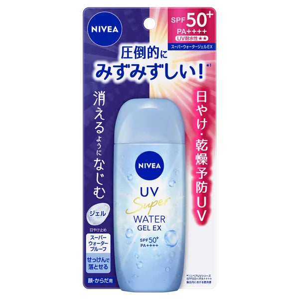 Nivea Japan UV Super Water Gel EX SPF 50+ PA++++