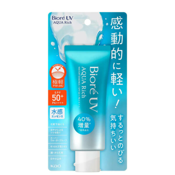 Biore UV Aqua Rich Watery Essence Sunscreen SPF 50+ PA++++