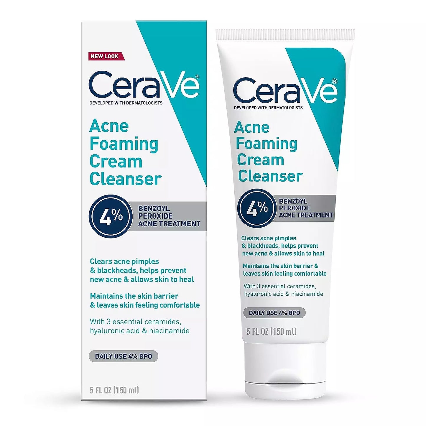 Cerave 4% Acne Foaming Cream Cleanser